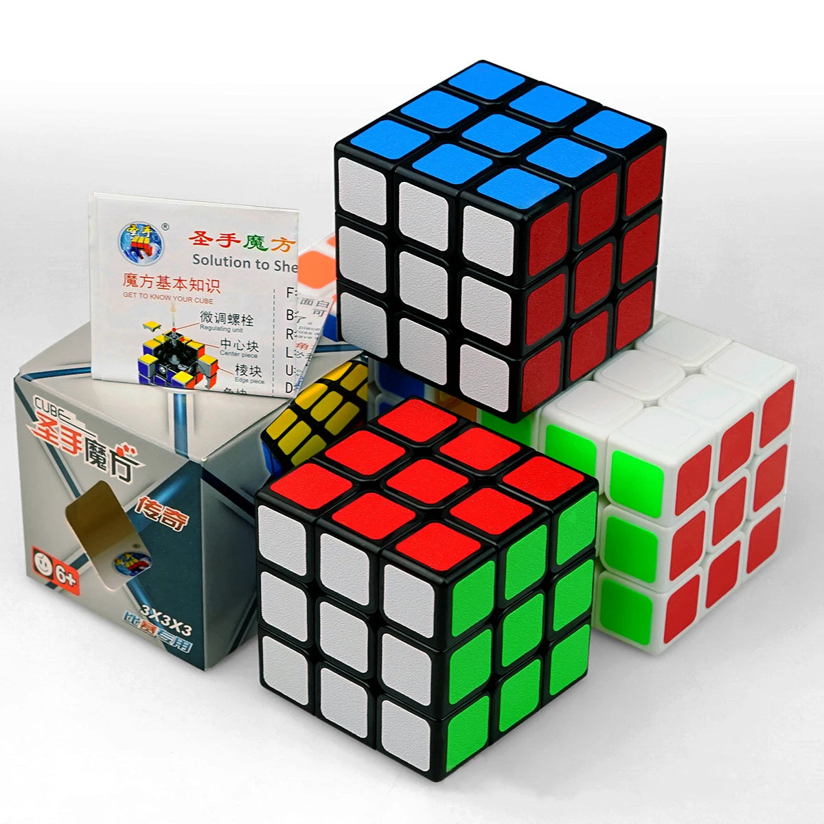 3x3x3 Speed Cube Puzzle Brain Teaser