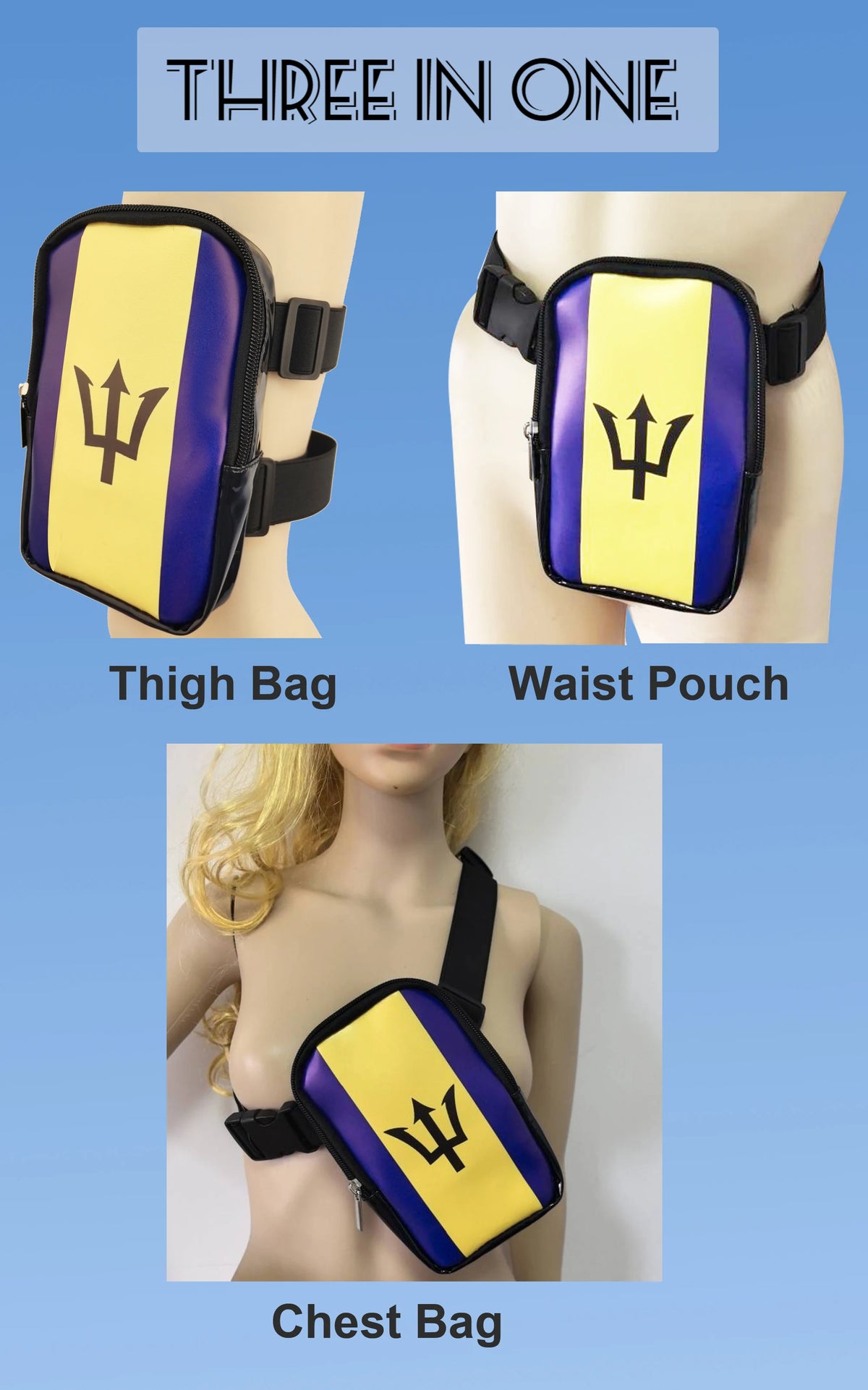 Festival Leg Bag with Adjustable Straps