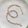 Dainty Gemstone Beaded Choker Necklace
