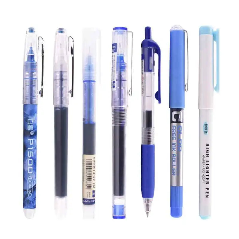 Smooth 0.5mm Gel Pens for School and Office – Set of 6