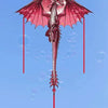 Vibrant 140cm Dragon Kite for Adults with 100m Line