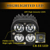Highlighted LED 40W High Intensity LEDs with PMMA lens and high light transmission CR-EE LED