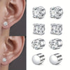 Pendientes Punk Magnéticos de Acero Inoxidable