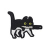 Assassin Cat Embroidered Patch – Funny Hook & Loop Badge