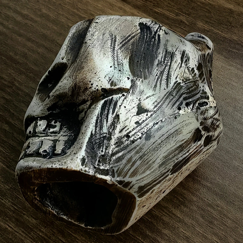 Silbato de la Muerte Azteca - Sonido Aterrador y Diseño de Calavera