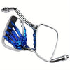 Universal Skull Skeleton Chrome Motorcycle Rear View Mirrors (Left & Right)