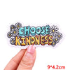 Encouraging Embroidered Iron-On Patches for Jackets, Jeans & Bags