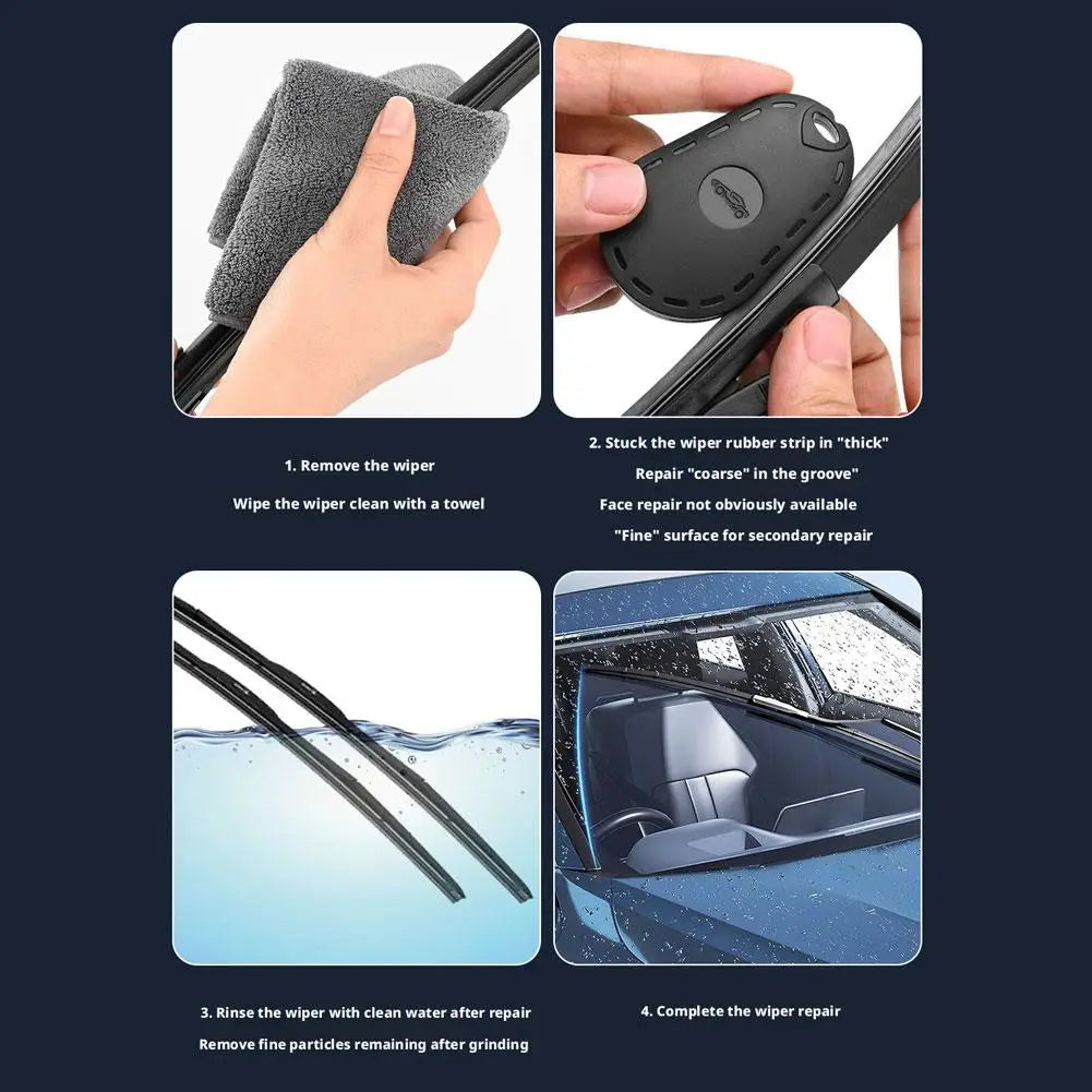 Compact Wiper Blade Rubber Restorer Tool
