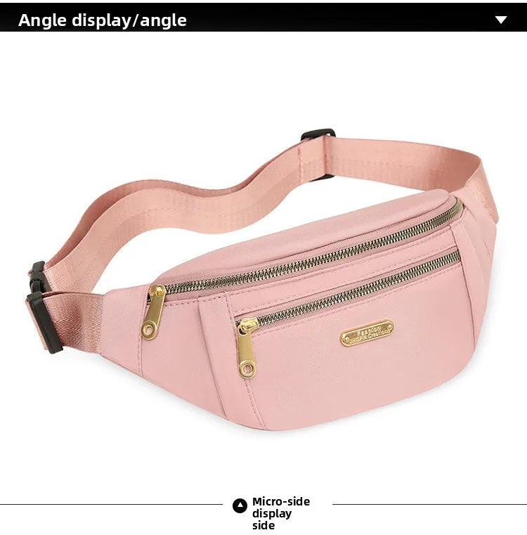 Compact Water-Resistant Crossbody Sling Bag for Travel & Daily Use