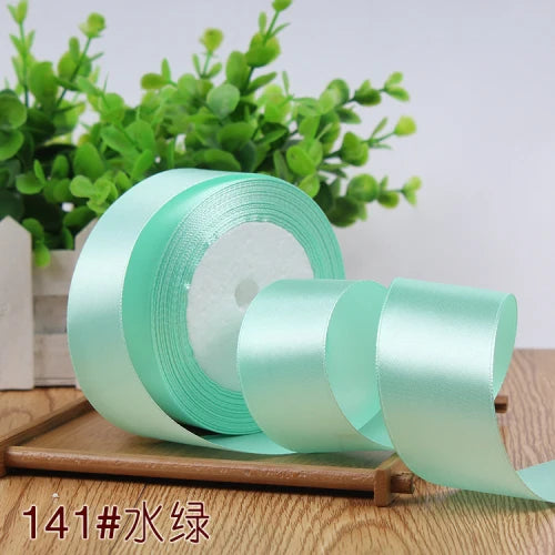 Silk Satin Ribbon Roll for Gift Wrapping, DIY Crafts, and Party Decor