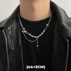 Double-Layer Star Pendant Necklace