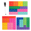Wooden Magnetic Fraction Learning Book