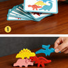 Wooden Dinosaur Stacking Game for Kids