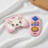 Silicone Baby Teether Set: Bear Game Controller & Lion Remote