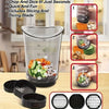 Multi-Function Vegetable Slicer & Chopper with Collection Cup