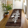 Soft Floral Non-Slip Runner Mat for Kitchen, Entryway & Bathroom