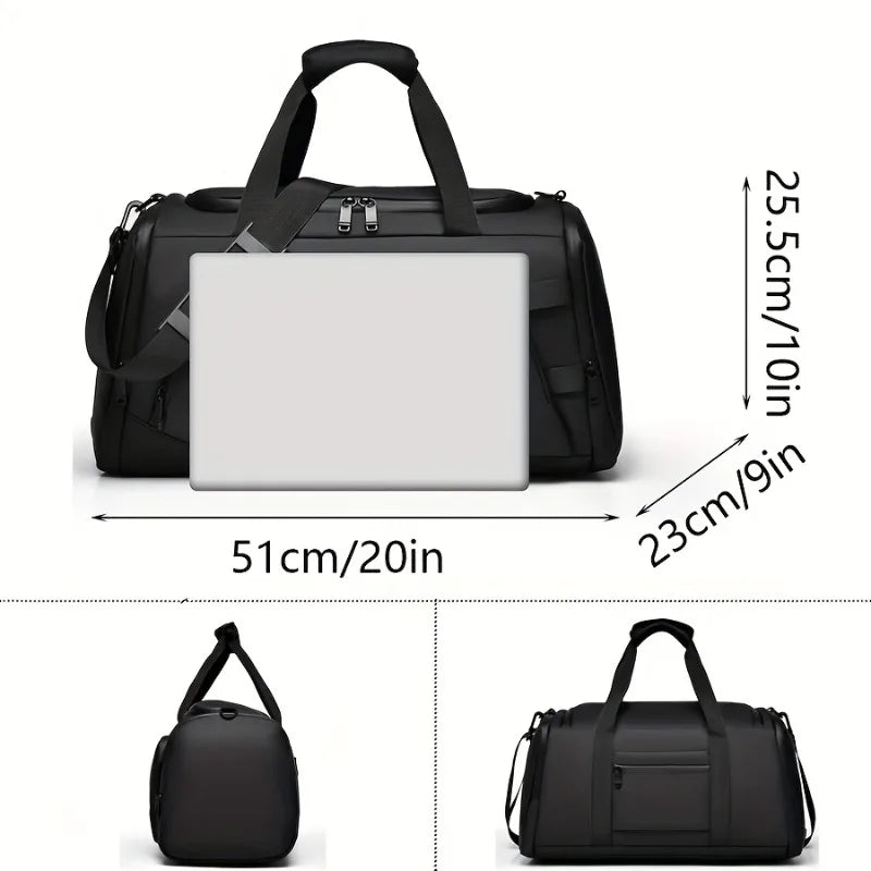Bolsa de Viaje para Hombre con Compartimento para Zapatos