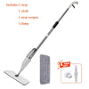 Spray Mop with Reusable Microfiber Pads