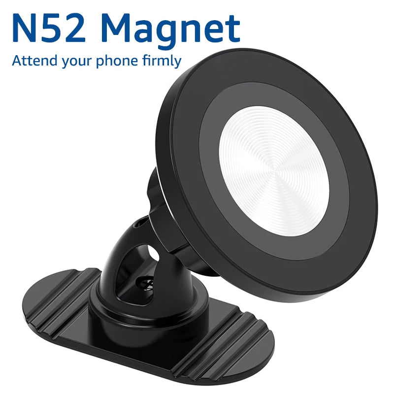Magnetic Car Phone Mount with 360° Rotation