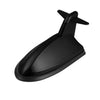 Black Shark Fin car antenna signal booster with style