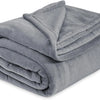Black Microfiber Fleece Blanket
