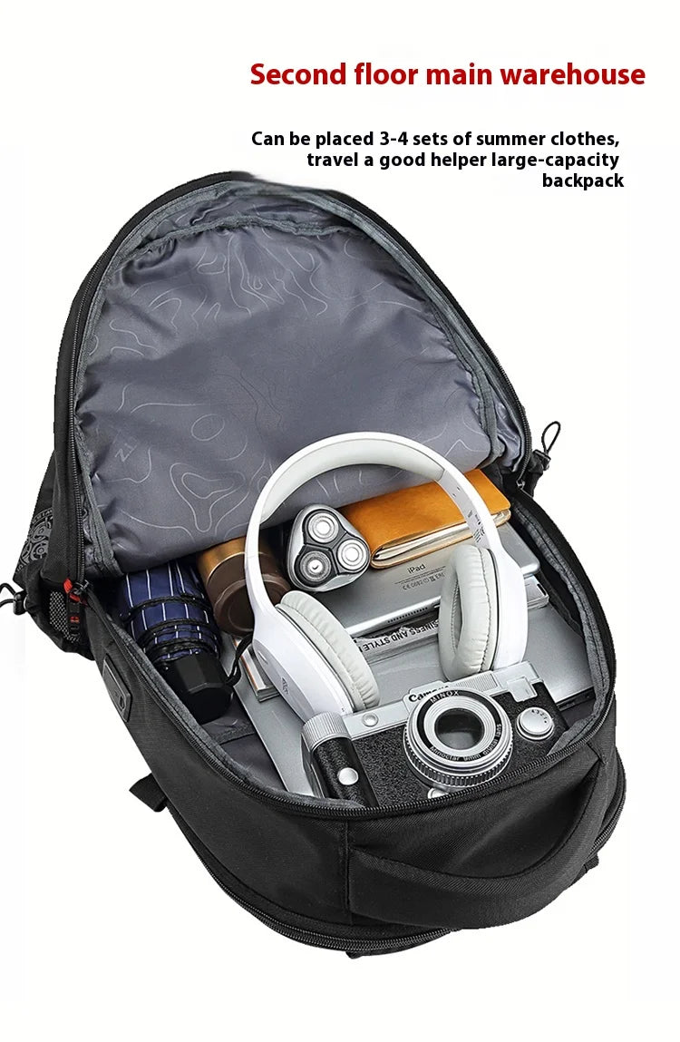 Anti-Theft Laptop Backpack with USB Charging Port