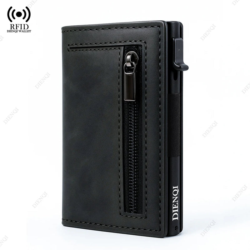 Minimalist RFID-Blocking Pop-Up Card Wallet