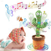 Dancing Cactus Toy with Music and Repeat Talking