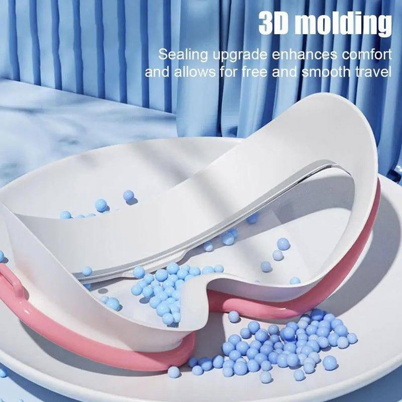 Anti-Fog Swim Goggles with Integrated Earplugs
