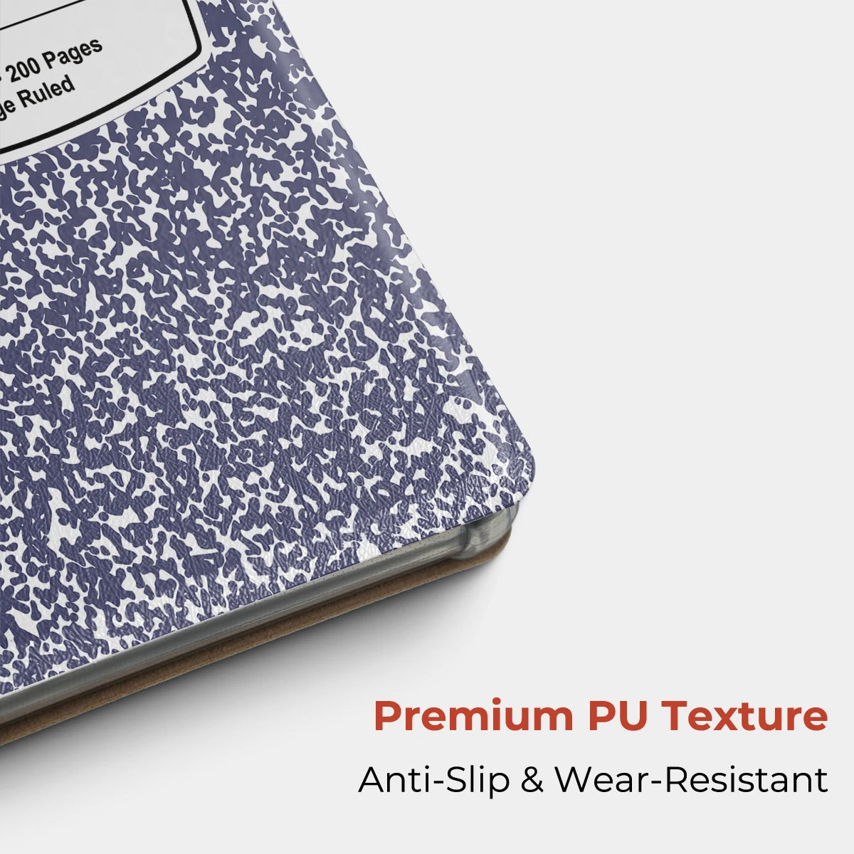 Composition Book Style Folio Case with Magnetic Closure for XTEINK X3 and X4