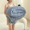 Plush Coral Fleece Blanket – Soft & Warm Throw for Bed, Sofa & Travel