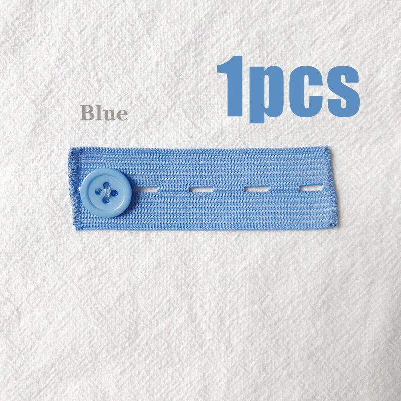 Elastic Waist Extender with Adjustable Button