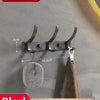 No-Drill Wall-Mounted Coat Rack with 6 Hooks