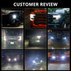 LED Headlight Bulbs – 6500K Cool White, Plug-and-Play Upgrade (H7/H11/9005/9006)