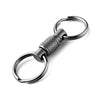 Rotating Titanium Alloy Keychain Clip