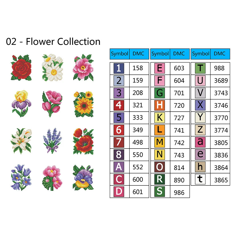 5D DIY Diamond Painting Kit – Floral Rose Art Set for Home Decor
