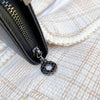 Skull Punk Style Long Wallet with RFID Protection