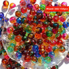 8mm Stripe Round Acrylic Beads for Jewelry Making (300-Piece Set)