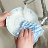 Super Absorbent Coral Fleece Dishcloths (Set of 10)