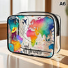 Large Capacity Travel Cosmetic Bag with Multifunctional Storage