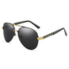 Klassische Aviator-Sonnenbrille mit polarisierten Gläsern