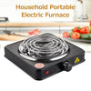 Portable Electric Hot Plate with Adjustable Temperature Control