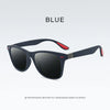 Retro Rectangle Sunglasses with UV400 Protection