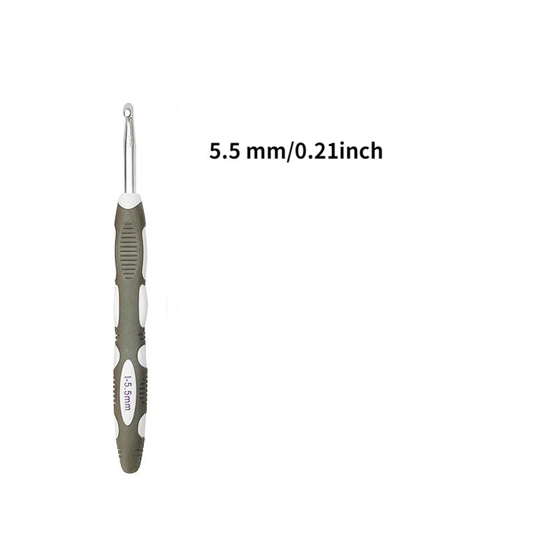 Ergonomic Crochet Hook Set with Knitting Needles