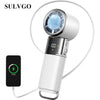 Portable Ice-Cooling Handheld Fan with Flexible Neck