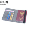 RFID-Blocking Passport Holder in Premium PU Leather