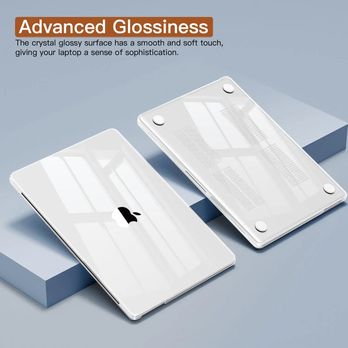 Slim Hard Shell Case & Screen Protector for MacBook Air 13/13.6 and MacBook Pro 13