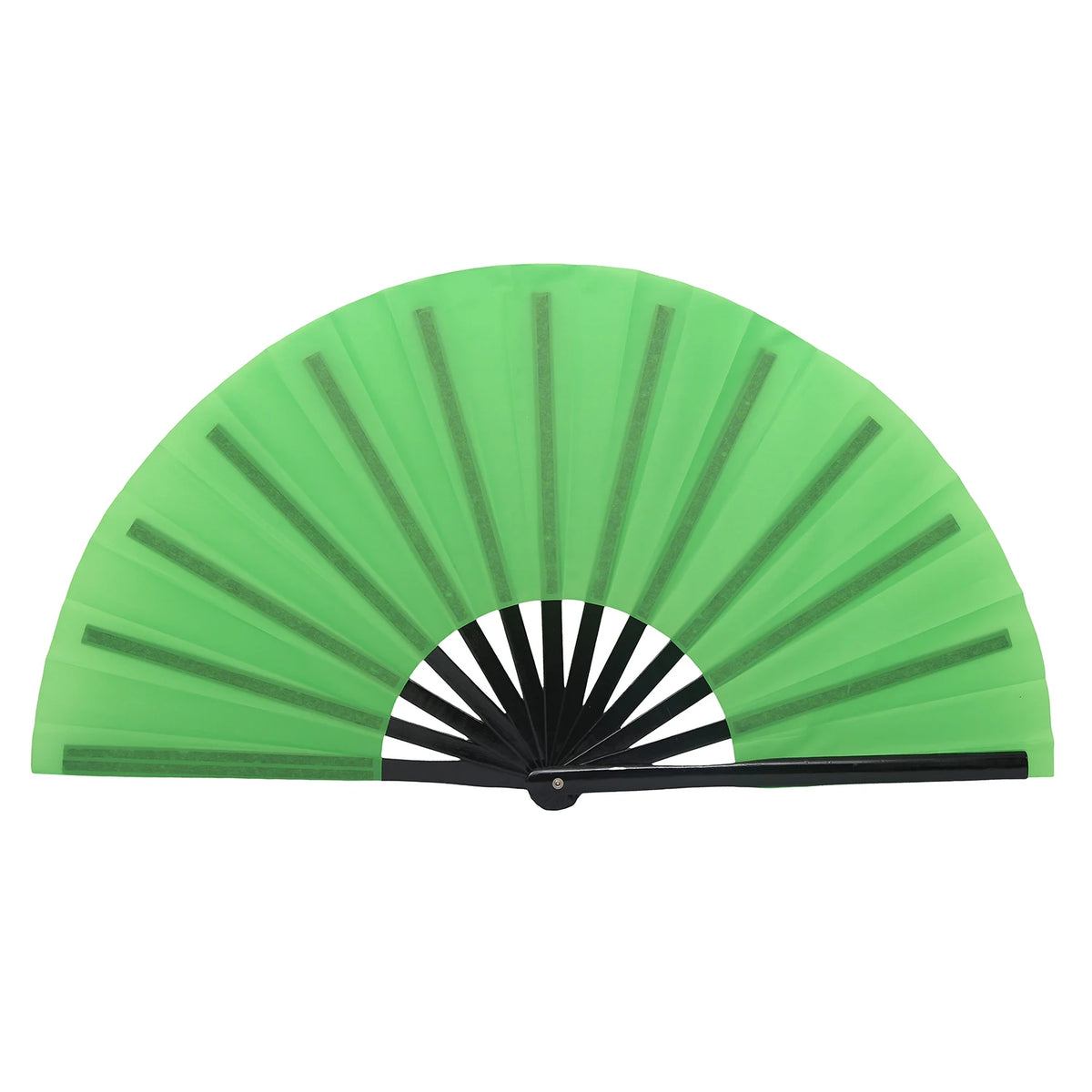 Traditional Bamboo Tai Chi Performance Fan with Protective Cover