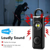 Personal Safety Alarm with LED Flashlight and USB-C Charging