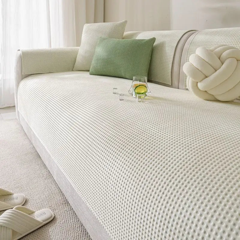 Cooling Sofa Cover with Anti-Slip Backing